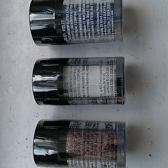 $15 NYX 🌸Glitter Brilliants trio 3pcs - Picture 4 of 7